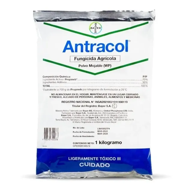 Atracol Fungicida Propineb X 1 Kg Uso Agrícola Bayer 