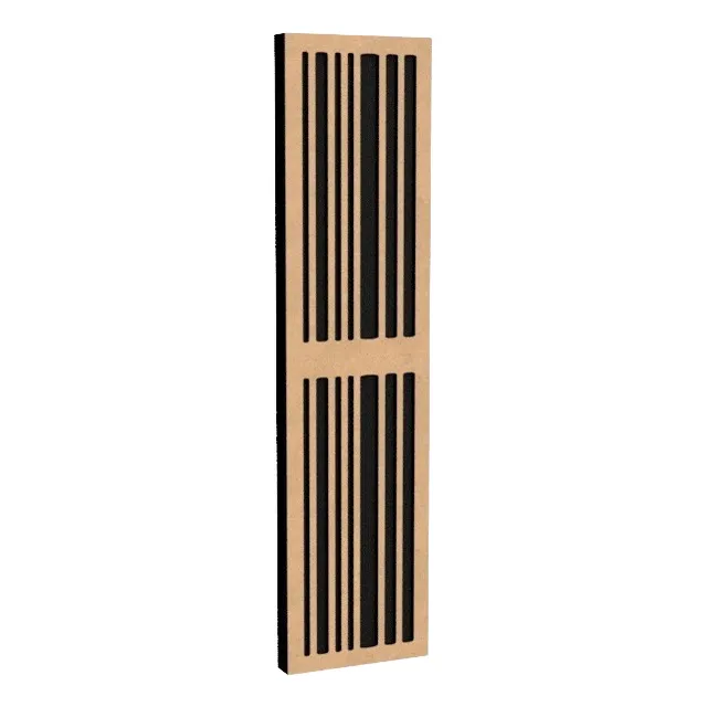 Panel Acústico Difusor Absorción 4   Elementi 2pz Angosto
