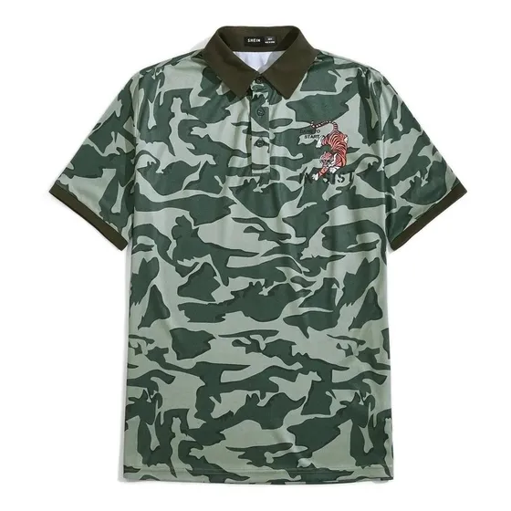 Camisa Chemise Hombre Importada Tipo Polo Talla L