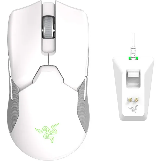 Mouse Inalámbrico Razer, Con Estación De Carga Rgb
