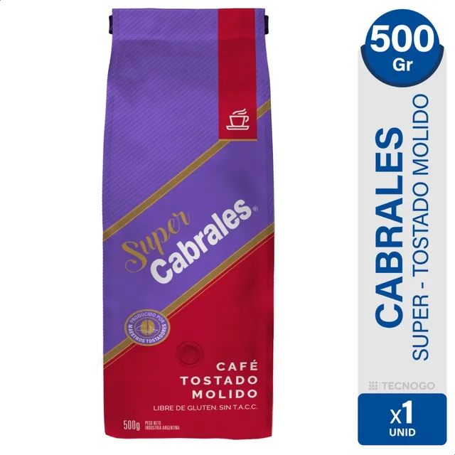 Cafe Cabrales 500gr Super Molido Tostado Oferta