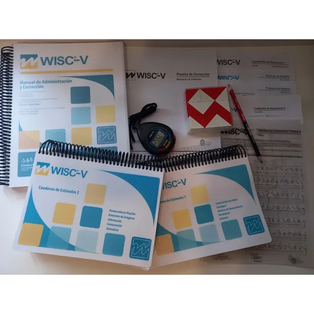 Wisc V Chileno + Cronómetro+ Bolso + Envío Gratis