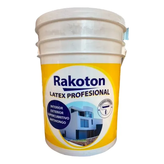 Pintura Latex Interior Exterior Profesional Rakotón 4 L