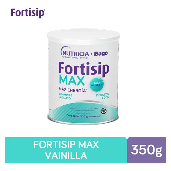 Fortisip Max Vainilla Suplemento Lata X 350 Gr