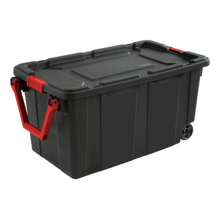 Caja De Plastico Uso Rudo Con Llantas Junbo Industrial 151l Caja De Plastico Uso Rudo Con Llantas Junbo Industrial 151l