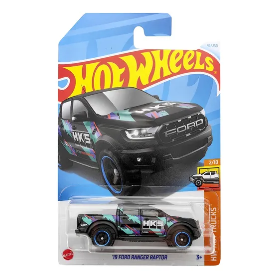 Hot Wheels Carro Camioneta Ford Ranger Raptor 2019 Pickup