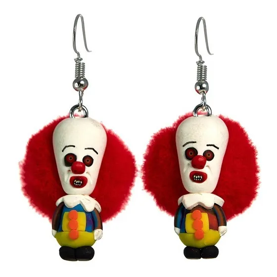 Aretes De El Payaso Asesino