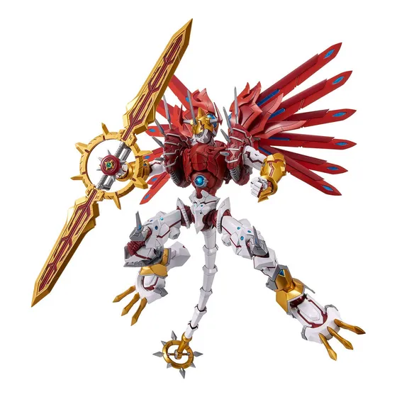 Shine Greymon Amplified Digimon Bandai Figure Rise Model Kit