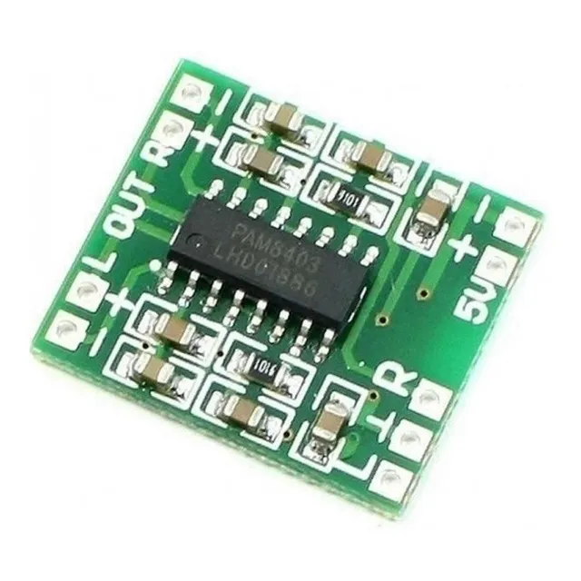 Módulo Amplificador Pam8403 5v 3w, Electrónica, Arduino