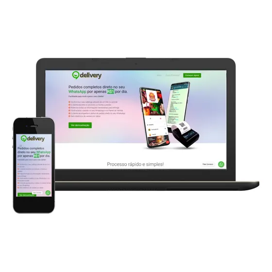 Script Php Delivery Multilojas Pedido No Whats - Responsivo