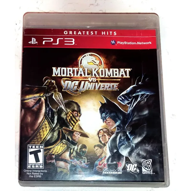 Oferta, Se Vende Mortal Kombat Vs. Dc Universe Ps3