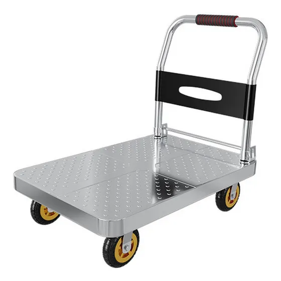 De Carga Plegable De Acero Para Carrito De Empuje, 27 X 18 X