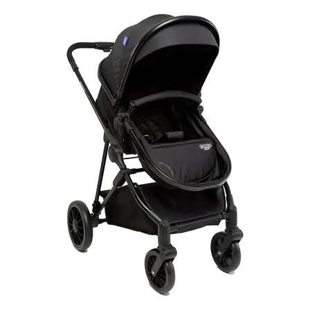 Carrinho De Bebê Cosco Kids, Lummy, Preto Absoluto