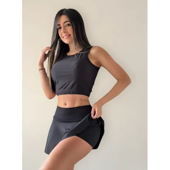 Conjunto Deportivo Lycra, Faldashort Top