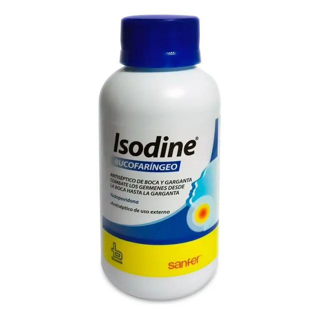 Isodine Bucofaringeo Frasco X 120ml