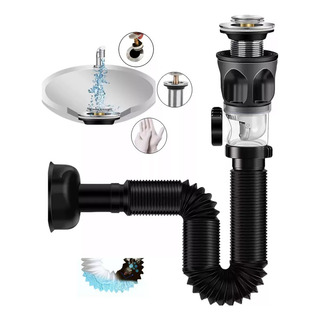Bh Compatible Cespol Con Sistema Anti Olores Y Botón Push Bh Compatible Cespol Con Sistema Anti Olores Y Botón Push
