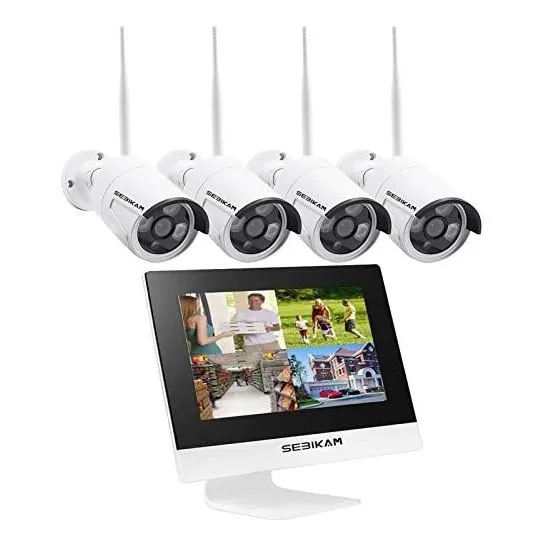 1080p Sistema De Cámara De Seguridad Inalámbrica Vl7cc
