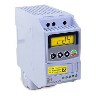Inversor De Frequência Monofásico 2cv 220v-weg-cfw100 Inversor De Frequência Monofásico 2cv 220v-weg-cfw100