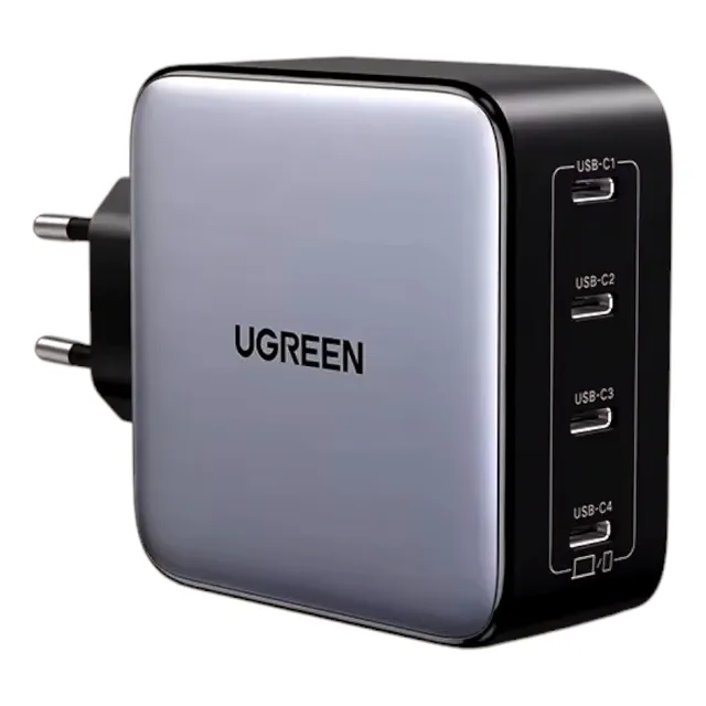 Cargador Ugreen Nexode Gan Fast Charger 100w Con 4 Usb C
