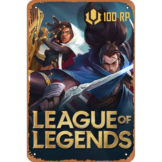 League Of Legends Riot Points 100 Rp - Riot Key