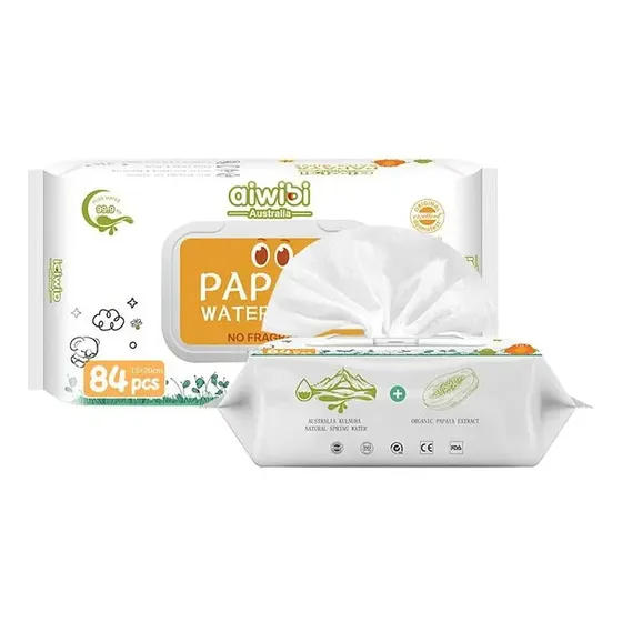 Toallas Húmedas Aiwibi Papaya Pack 3 X 84 Und | Cuotas sin interés