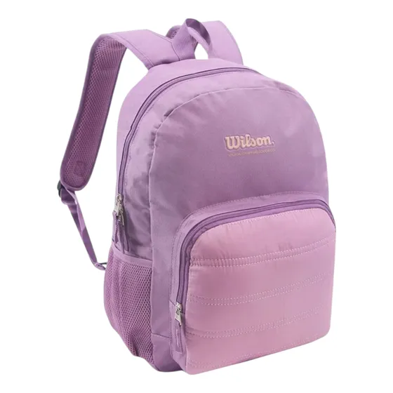 Mochila Lila Wilson Impermeable 24litros Reforzada Lila Lisa