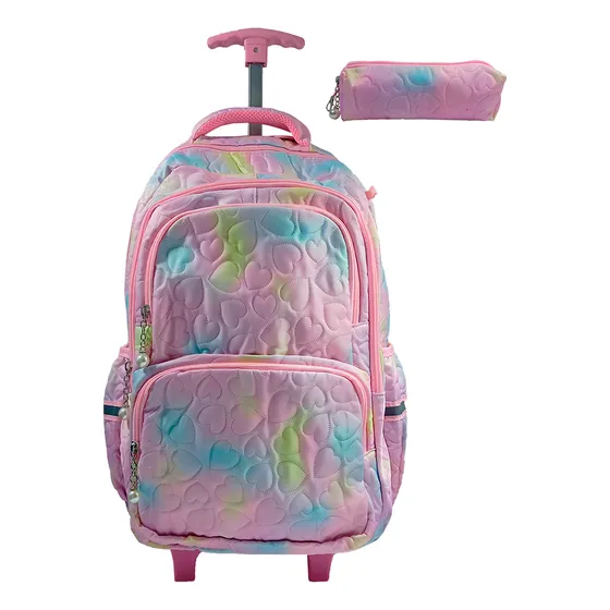 Mochila Arteidea M161/163 Escolar Carrito Con Cartuchera