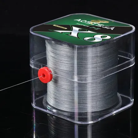 Linha De Pesca Multifilamento 500m 8 Fios X8 Pe Super Forte Cor Cinza 0.28mm 20kg