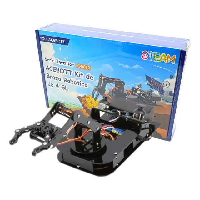 Brazo Robotico Acebott Esp32 Smart Compatible Arduino