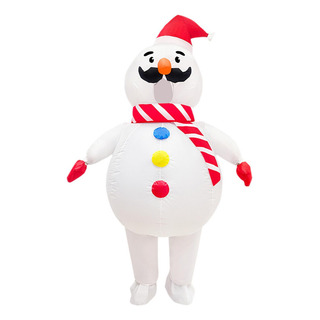 Disfraz Inflable De Muñeco De Nieve, Decoración Navideña, Disfraz Inflable De Muñeco De Nieve, Decoración Navideña,
