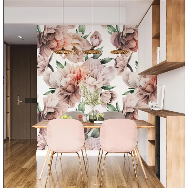 Vinilos Deco Murales Flores Gigantografias
