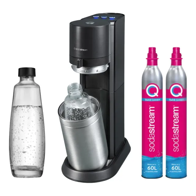 Máquina De Soda Sodastream Megapack E Duo Con 2 Cilindros