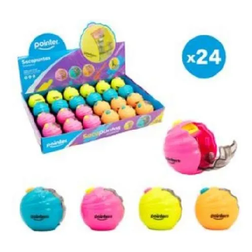 Sacapuntas Con Deposito X 24 Piezas Pointer.