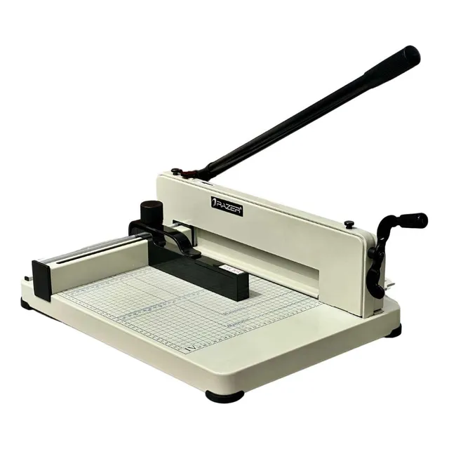 Guillotina Semi Industrial Razer 858 A4 Corta 300 Hojas