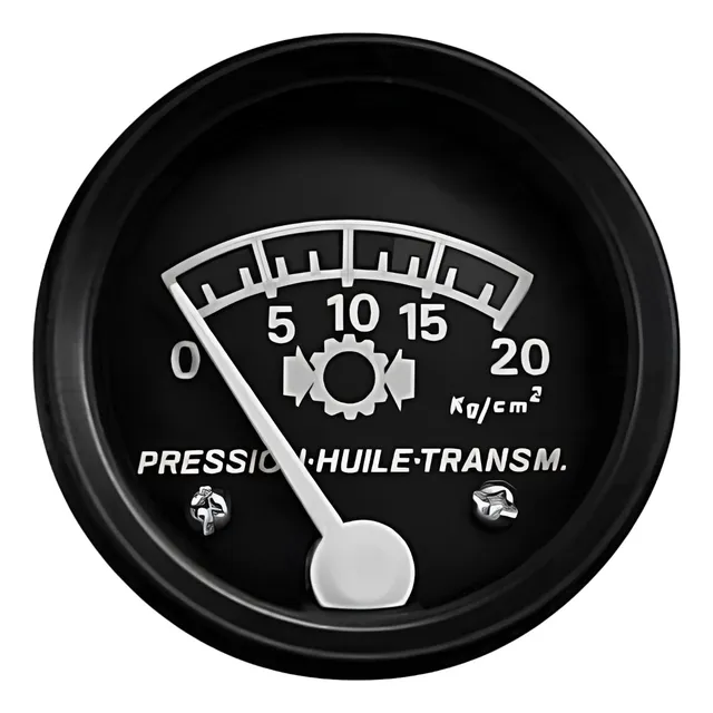 Relogio Pressão Oleo Transmisao 52mm 20 Kg Mecanico