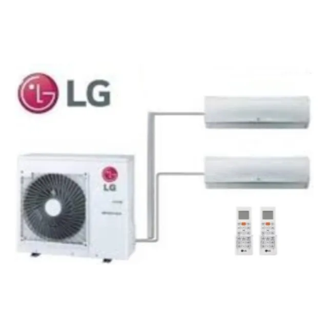 Aire Acondicionado Multisplit LG 36000 Btu 2 Consolas