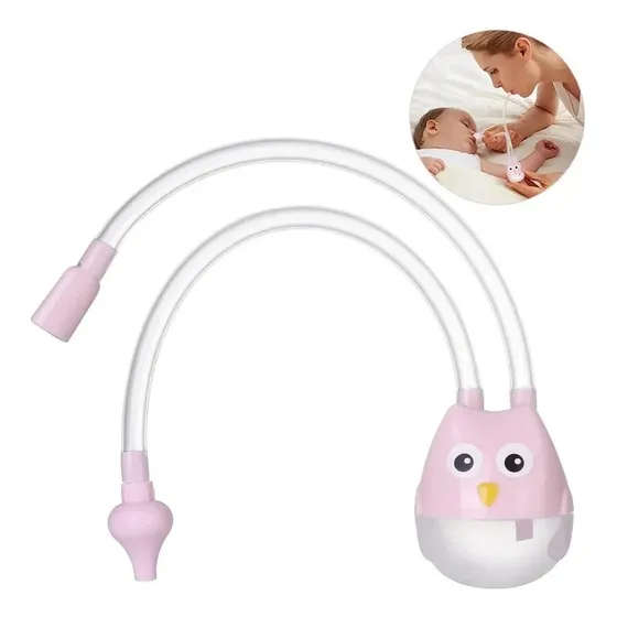 Aspirador Nasal Bebé Limpia Nariz Succionador Sacamoco Flema