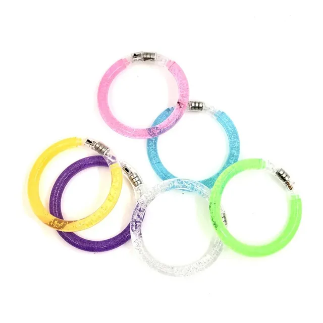 Pulsera De Acrílico Luminosa - 8 Cm - Universo Mágico