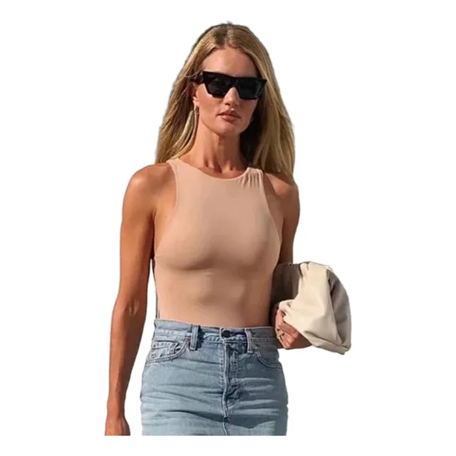 Body Para Dama Bodysuit Doble Uso Corte Clásico