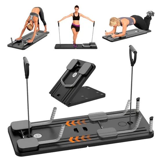 Tabla De Pilates Ejercicios Multifuncional Plegable Portatil