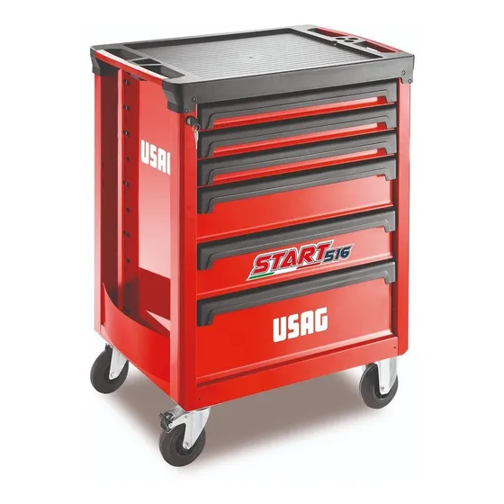 Carro Para Herramientas Usag 6 Cajones