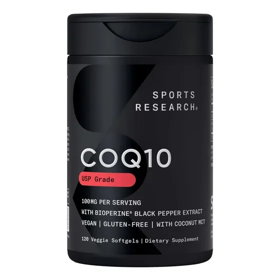 Coq10 100 Mg Máxima Absorción 120 Capsulas Sports Research