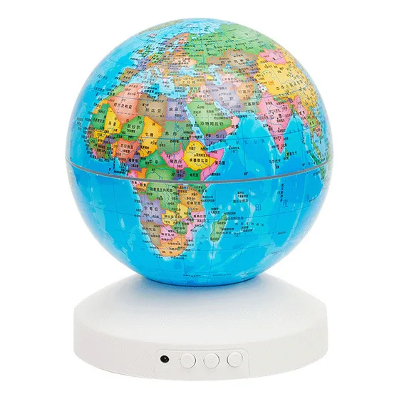 Para Qhr Projetor Smart Globe De 14 Cm, 6 Mapas, 3 Luzes,