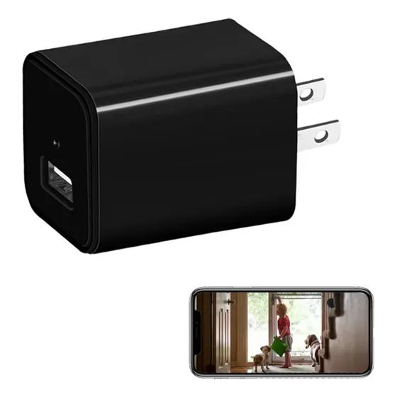 Carregador Usb De Segurança De Câmera Wifi Com Resolução 108