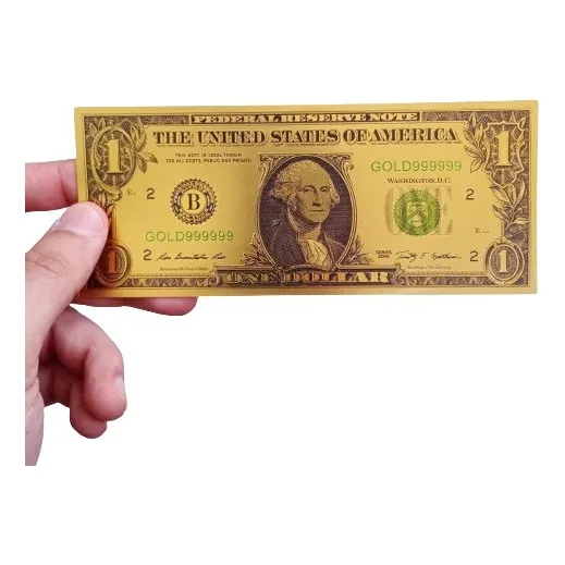Billete Feng Shui 1 Dolar Abundancia Suerte Coleccionable 