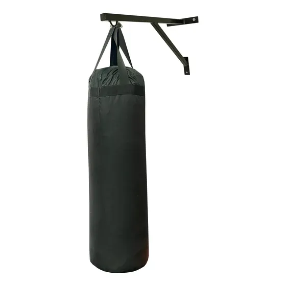 Saco De Boxeo Resistente 100 Cm + Soporte Pared + Relleno