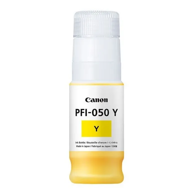 Botella De Tinta Canon Pfi-050 Amarillo P Imageprograf Tc-20