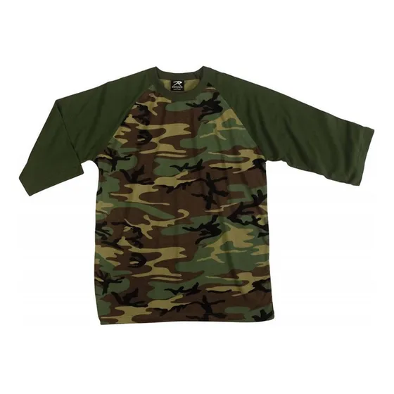 Camiseta Manga Camo Jungla Outlet