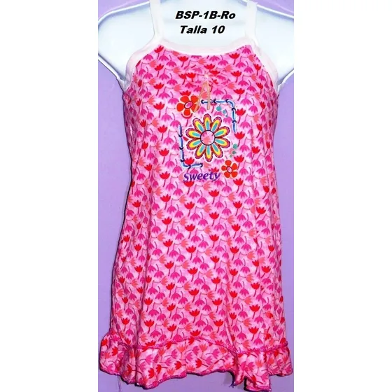 Blusas Niñas Franela Manga Corta Tiritas Estampadas Sweet