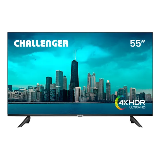 Televisor 55 Pulgadas Smart Google Tv Challenger